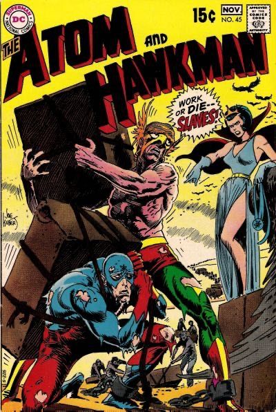 The Atom & Hawkman Queen Jean, Why Must We Die? |  Issue#45 | Year:1969 | Series:  | Pub: DC Comics |