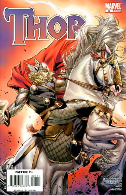 Thor, Vol. 3 Father Issues, Part Two |  Issue#8B | Year:2008 | Series: Thor | Pub: Marvel Comics | Olivier Coipel Variant