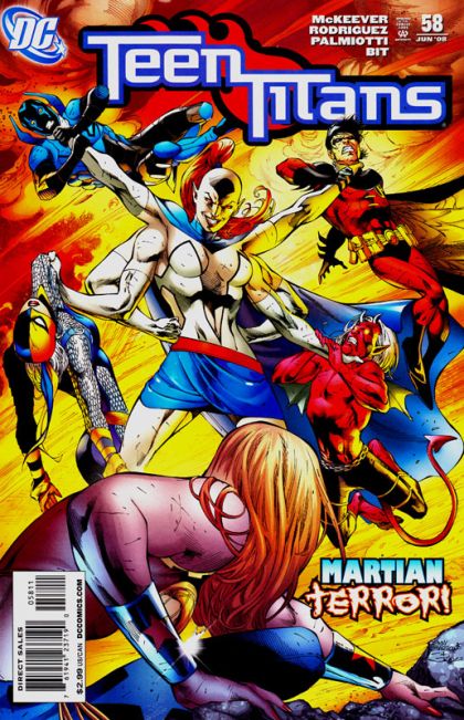 Teen Titans, Vol. 3 The Other Half |  Issue#58A | Year:2008 | Series: Teen Titans | Pub: DC Comics | Direct Edition