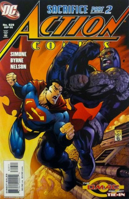 Action Comics, Vol. 1 Infinite Crisis - Sacrifice, Part 2: End of Identity |  Issue#829A | Year:2005 | Series:  | Pub: DC Comics |