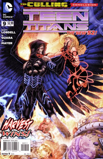 Teen Titans, Vol. 4 The Culling - Part 4: If This Be Victory--! |  Issue#9A | Year:2012 | Series: Teen Titans | Pub: DC Comics | Brett Booth Regular Cover