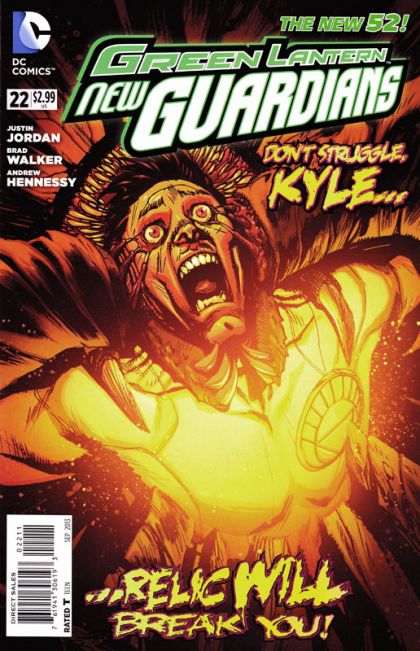 Green Lantern: New Guardians Relic |  Issue#22A | Year:2013 | Series: Green Lantern | Pub: DC Comics | Rafael Albuquerque Regular