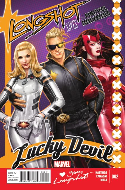 Longshot Saves The Marvel Universe  |  Issue#2 | Year:2013 | Series:  | Pub: Marvel Comics | David Nakayama Regular