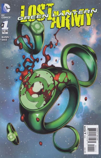 Green Lantern: Lost Army  |  Issue#1A | Year:2015 | Series: Green Lantern | Pub: DC Comics | Jesus Saiz Regular Cover