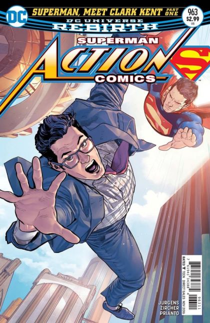 Action Comics, Vol. 3 Superman, Meet Clark Kent, Part 1 |  Issue#963A | Year:2016 | Series: Superman | Pub: DC Comics | Clay Mann Regular