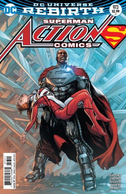 Action Comics, Vol. 3 Mild Mannered, Part One |  Issue#973B | Year:2017 | Series: Superman | Pub: DC Comics | Gary Frank Variant
