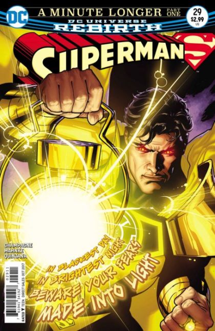 Superman, Vol. 4 A Minute Longer, Fear |  Issue#29A | Year:2017 | Series: Superman | Pub: DC Comics
