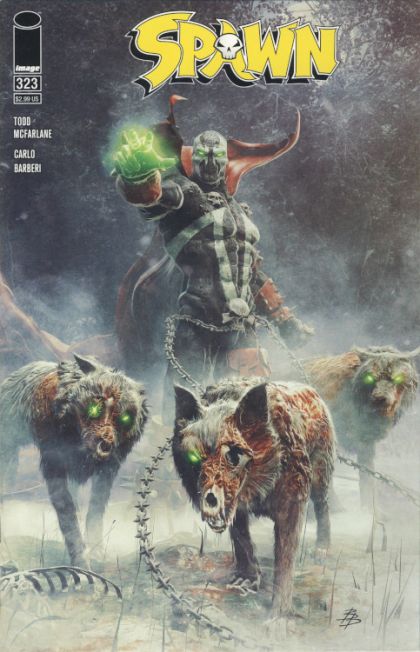 Spawn  |  Issue#323A | Year:2021 | Series: Spawn | Pub: Image Comics | Regular Bjorn Barends Cover