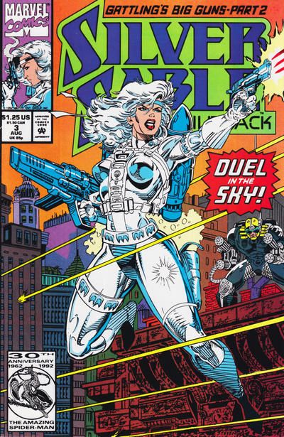 Silver Sable Big Guns, Part Two: The Corrupt Pulpit |  Issue#3A | Year:1992 | Series:  | Pub: Marvel Comics | Direct Edition