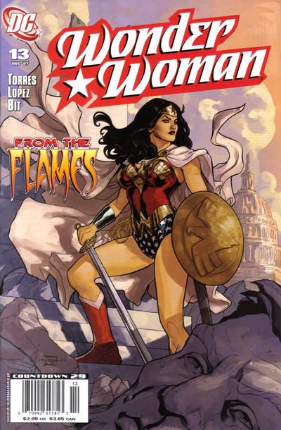 Wonder Woman, Vol. 3 Amazons Attack! - Mothers & Daughters |  Issue#13B | Year:2007 | Series: Wonder Woman | Pub: DC Comics | Bernard Chang Newsstand