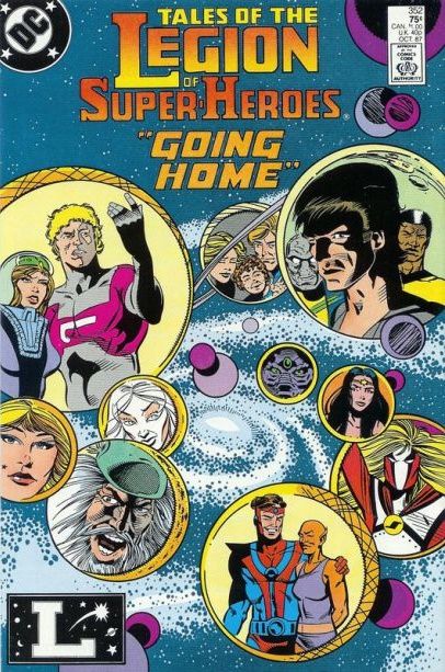 Tales of the Legion of Super-Heroes Going Home |  Issue#352A | Year:1987 | Series: Legion of Super-Heroes | Pub: DC Comics | Direct Edition