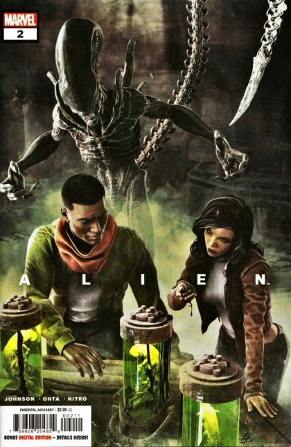 Alien, Vol. 2 (Marvel Comics) Icarus, Icarus |  Issue#2A | Year:2022 | Series:  | Pub: Marvel Comics | Björn Barends Cover