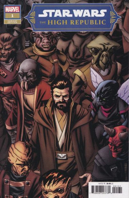Star Wars: The High Republic, Vol. 2 Balance Of The Force, Chapter I: The Pilgrim Moon / Peace And Unity |  Issue#1C | Year:2022 | Series: Star Wars - High Republic | Pub: Marvel Comics | Mike McKone Variant