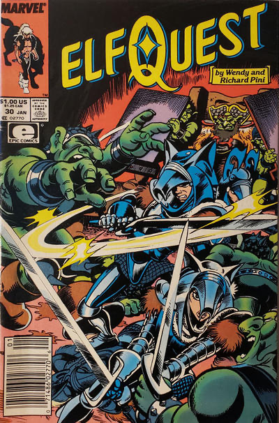 Elfquest (Marvel) Final Battles |  Issue#30B | Year:1988 | Series:  | Pub: Marvel Comics | Newsstand Edition