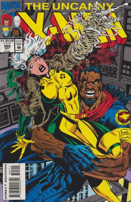 Uncanny X-Men, Vol. 1 The Measure of the Man |  Issue#305A | Year:1993 | Series: X-Men | Pub: Marvel Comics |