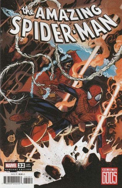 The Amazing Spider-Man, Vol. 6  |  Issue#32D | Year:2023 | Series: Spider-Man | Pub: Marvel Comics | Adam Kubert Variant