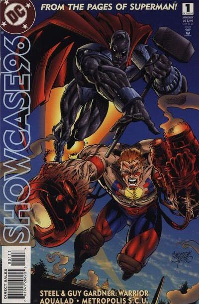 Showcase '96 Friends, Foes, and the Other Guys / Charteed Courses / All the Old Familiar Places |  Issue#1A | Year:1995 | Series: Showcase | Pub: DC Comics | Direct Edition