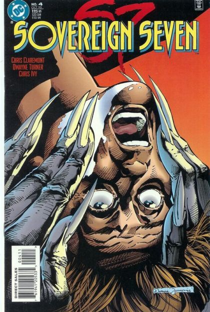 Sovereign Seven Skin Dance |  Issue#4A | Year:1995 | Series: Sovereign Seven | Pub: DC Comics | Direct Edition