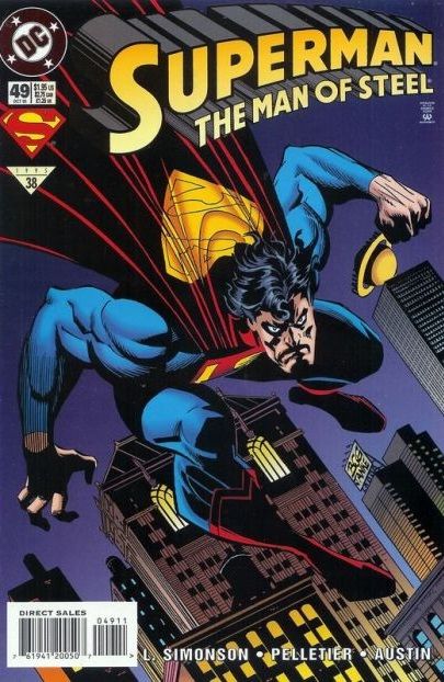Superman: The Man of Steel Flight! |  Issue#49A | Year:1995 | Series: Superman | Pub: DC Comics | Direct Edition
