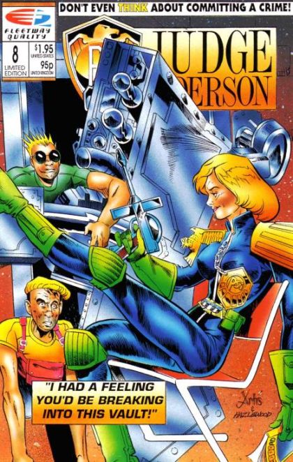 PSI: Judge Anderson The Brainstem Man; Helios, Parts 1-3 |  Issue#8 | Year:1990 | Series:  | Pub: Fleetway | Limited Edition