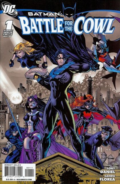 Batman: Battle for the Cowl Battle for the Cowl - A Hostile Takeover |  Issue#1A | Year:2009 | Series:  | Pub: DC Comics | Tony S. Daniel Regular