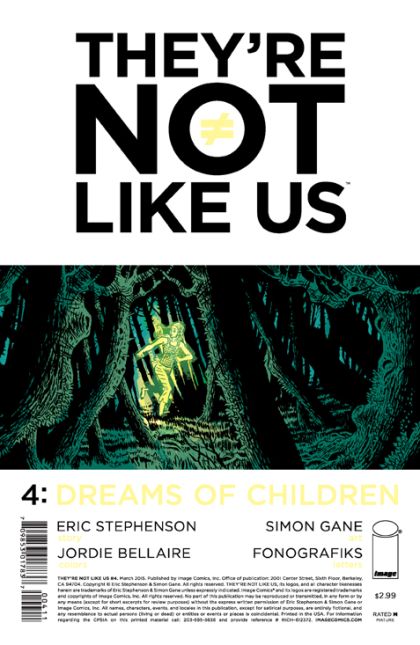 They're Not Like Us Dreams of Children |  Issue#4 | Year:2015 | Series:  | Pub: Image Comics |