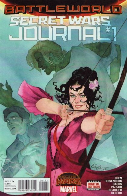 Secret Wars Journal Secret Wars: Battleworld - The Arrowhead / We Worship What We Don't Understand |  Issue#1A | Year:2015 | Series: Secret Wars | Pub: Marvel Comics | Regular Kevin Wada Cover