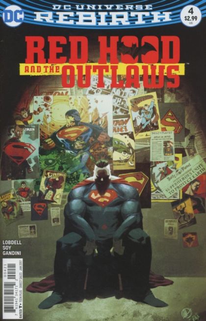 Red Hood and the Outlaws, Vol. 2 Dark Trinity, Team Dynamics |  Issue#4B | Year:2016 | Series:  | Pub: DC Comics | Variant Matteo Scalera Cover