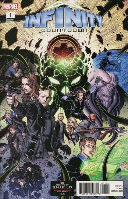 Infinity Countdown Infinity Countdown - Infinity Countdown |  Issue#1I | Year:2018 | Series:  | Pub: Marvel Comics | Marvel's Agents Of S.H.I.E.L.D. Road To 100 1:10 Retailer Incentive Variant Cover