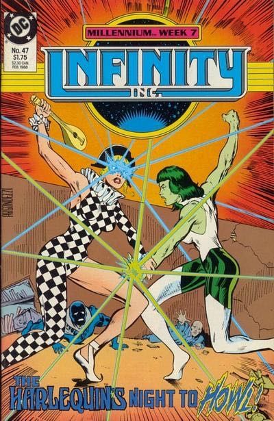 Infinity Inc., Vol. 1 Millennium - Outback and Back in Beverly Hills |  Issue#47 | Year:1988 | Series: Infinity Inc. | Pub: DC Comics |