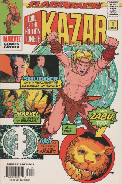Ka-Zar, Vol. 4 Flashback - Life Lessons & Lies |  Issue