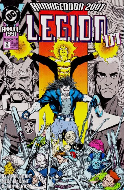 L.E.G.I.O.N. Annual Armageddon 2001 - 2001! |  Issue#2 | Year:1991 | Series: Legion of Super-Heroes | Pub: DC Comics |