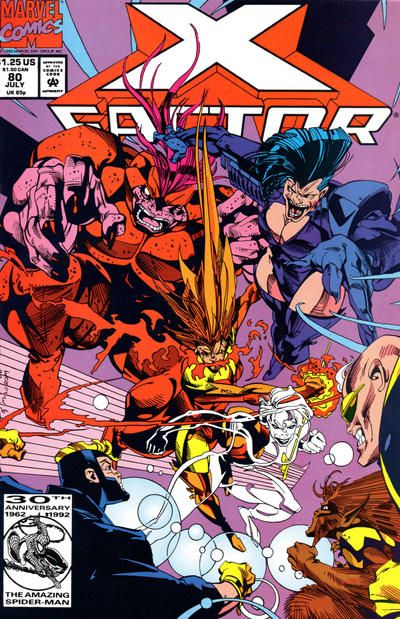 X-Factor, Vol. 1 Belles Whistles |  Issue#80A | Year:1992 | Series: X-Factor | Pub: Marvel Comics | Direct Edition