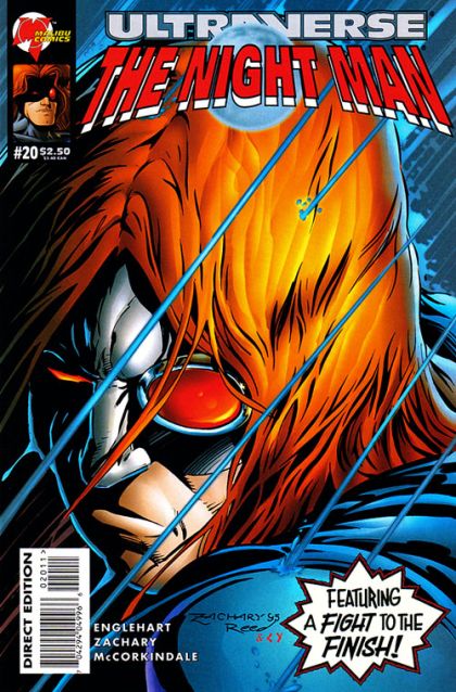 Night Man, Vol. 1 Ashes, Ashes... We All Fall Down! |  Issue#20 | Year:1995 | Series: Night Man | Pub: Malibu Comics |