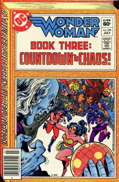 Wonder Woman, Vol. 1 Countdown to Chaos / A Judgment Rendered |  Issue#293B | Year:1982 | Series: Wonder Woman | Pub: DC Comics |