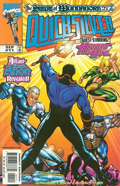 Quicksilver The Siege of Wundagore - Part 2: Anon No More! |  Issue#11B | Year:1998 | Series: Quicksilver | Pub: Marvel Comics | Newsstand Edition