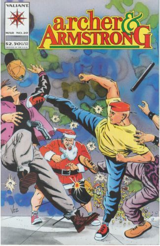 Archer & Armstrong, Vol. 1 Yule Be Sorry |  Issue#20 | Year:1993 | Series:  | Pub: Valiant Entertainment |