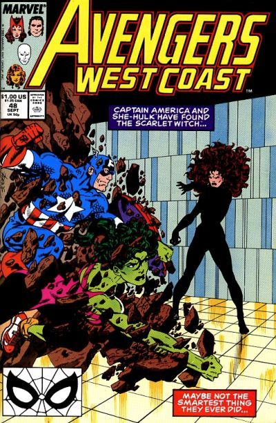 The West Coast Avengers, Vol. 2 This Ancient Evil |  Issue#48A | Year:1989 | Series:  | Pub: Marvel Comics |