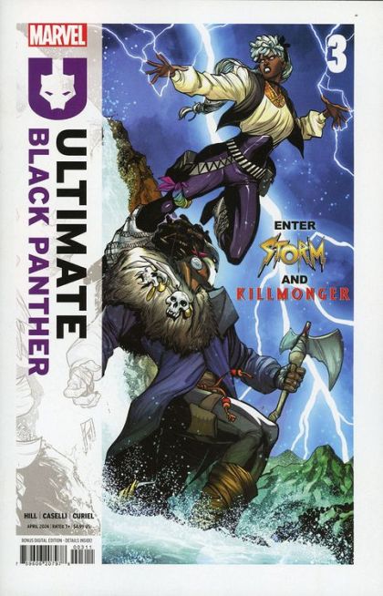 Ultimate Black Panther  |  Issue#3A | Year:2024 | Series:  | Pub: Marvel Comics | Stefano Caselli Regular