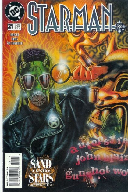 Starman, Vol. 2 Sand and Stars, Part 2 |  Issue#21 | Year:1996 | Series: Starman | Pub: DC Comics |