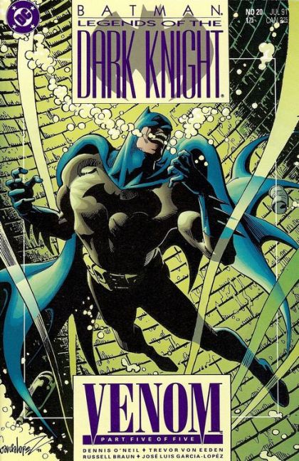 Batman: Legends of the Dark Knight Venom, Part 5 |  Issue#20A | Year:1991 | Series:  | Pub: DC Comics | Direct Edition