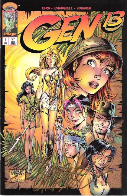 Gen 13, Vol. 2 (1995-2002) Among Friends And Enemies, Part 3: The Magical Mystery Tour |  Issue#3A | Year:1995 | Series: Gen 13 | Pub: Image Comics | J. Scott Campbell Regular