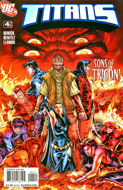 Titans, Vol. 2 Family Affair, Part 3: Daddy's Little Boys |  Issue#4 | Year:2008 | Series: Teen Titans | Pub: DC Comics |