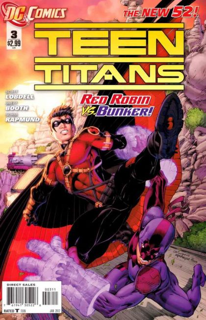 Teen Titans, Vol. 4 Better To Burn Out... Than To Fade Away |  Issue#3A | Year:2011 | Series: Teen Titans | Pub: DC Comics | Direct Edition