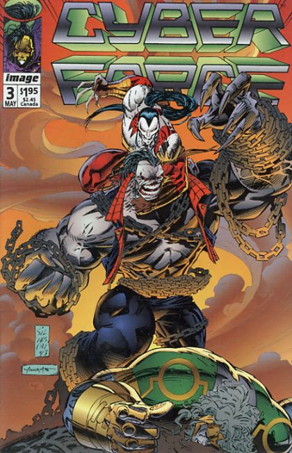 Cyberforce, Vol. 1 The Tin Men Of War, Part 3 |  Issue#3A | Year:1993 | Series: Cyberforce | Pub: Image Comics | Direct Edition