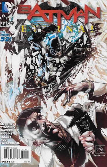 Batman Eternal Spiral |  Issue#44 | Year:2015 | Series: Batman | Pub: DC Comics | Ethan Van Sciver Regular
