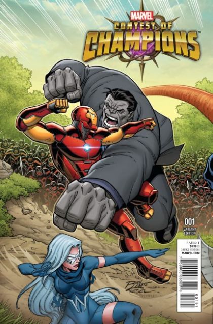 Contest of Champions (2015) The Life I've Left Behind Me / L'Avenir, C'Est Moi |  Issue#1H | Year:2015 | Series:  | Pub: Marvel Comics | Ron Lim Connecting Variant