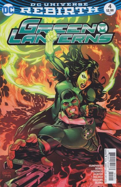 Green Lanterns Rage Planet, Part 4 |  Issue#4B | Year:2016 | Series: Green Lantern | Pub: DC Comics | Emanuela Lupacchino Variant