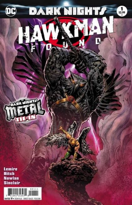 Hawkman Found Dark Nights: Metal - Hawkman Found |  Issue#1A | Year:2017 | Series:  | Pub: DC Comics | Regular Liam Sharp Foil-Stamped Cover