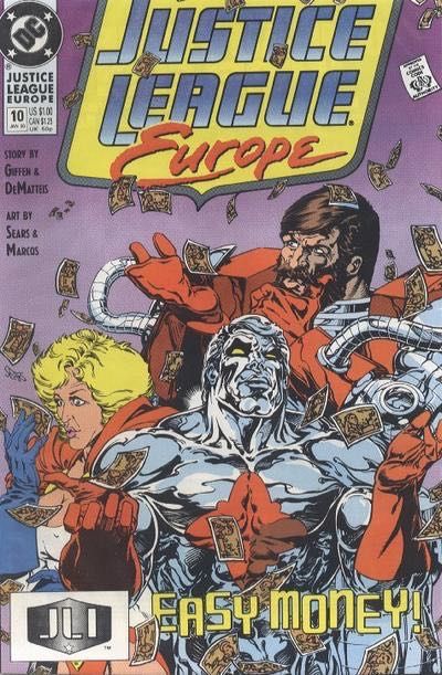 Justice League Europe / International After the Fox! |  Issue#10A | Year:1990 | Series: JLA | Pub: DC Comics | Direct Edition